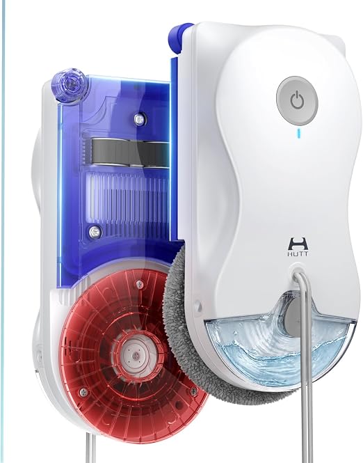 HUTT Window Cleaning Robot, Window Cleaner Robot, World-First Round-Square