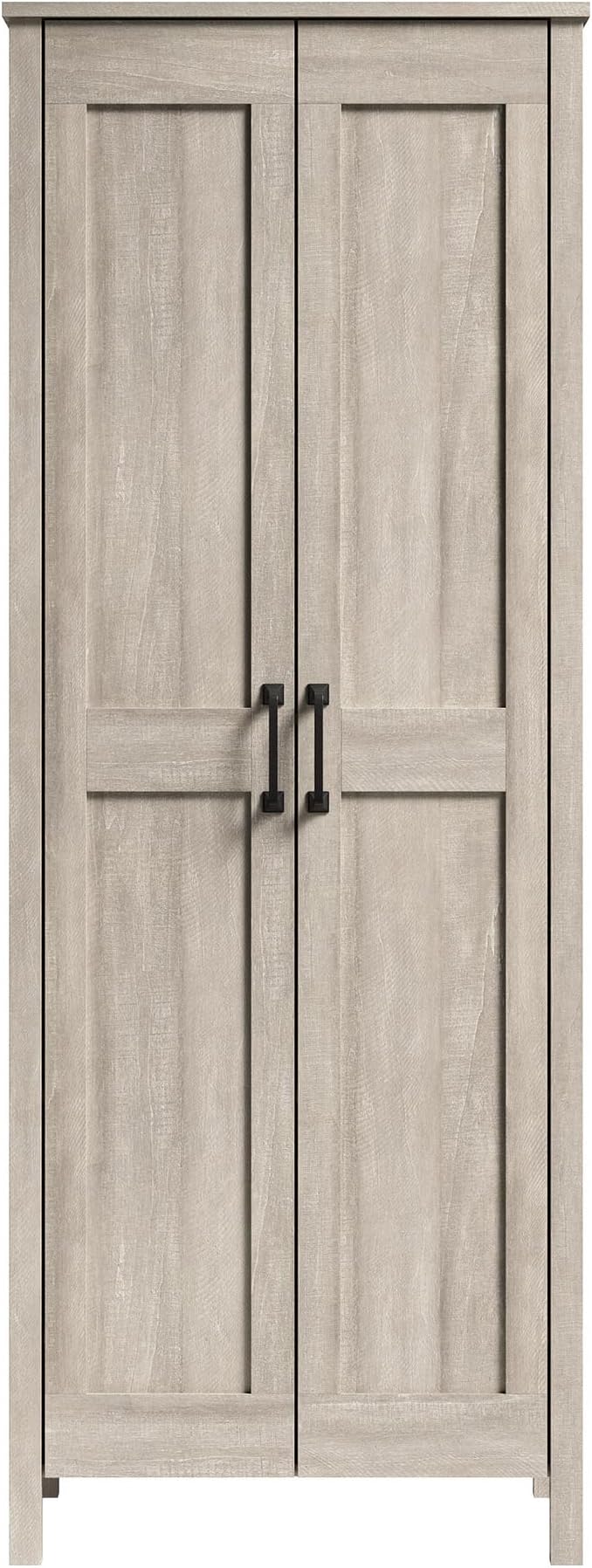 Sauder Miscellaneous Storage, Two-Door Storage Cabinet, in Spring Maple Finish