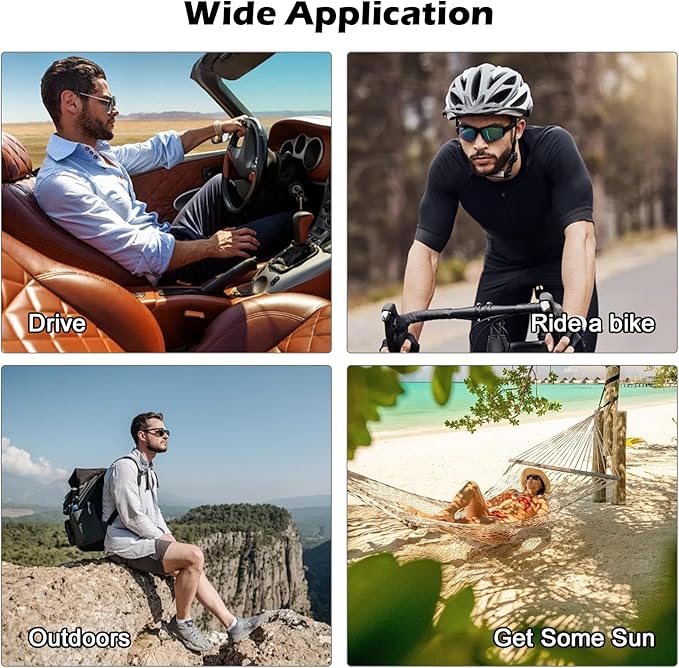 Polarized Clip for Ray-Ban Meta Wayfarer & Gen 2 (RW4006/RW4012, M Size, 50-22), Discoloration Clip for Meta Wayfarer Gen 2 UV Protection, Smart Glasses Color Changing Clip Set (Dark Green)