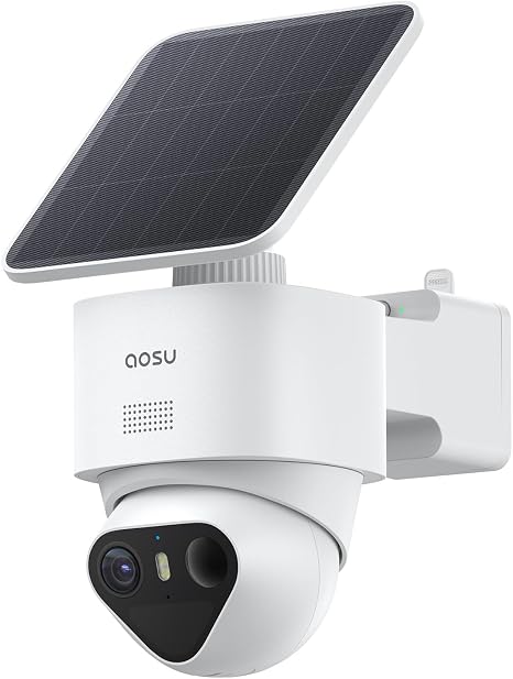 aosu T2 Ultra 4K Security Camera Wireless Outdoor, 360° AI Triple Detection