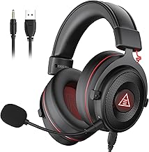 EKSA E900 Pro USB Gaming Headset for PC, 7.1 Surround Sound, 50MM Driver - Image 1