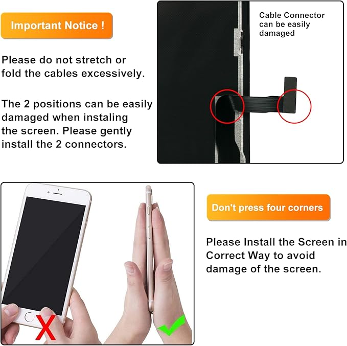 LL TRADER Screen Replacement for iPhone 13 Pro Max 6.7" LCD Retina FHD Display COF Touch Screen Digitizer with Repair Tool Kits, Waterproof Tape, Screen Protector (Truetone programable) new for USA
