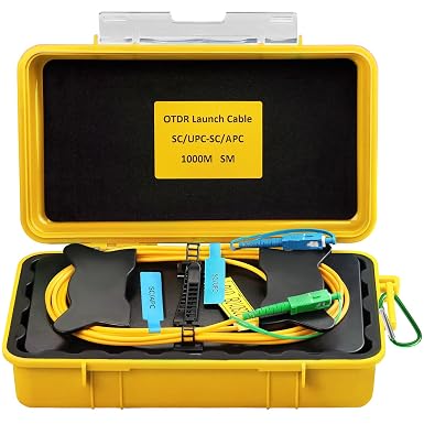 OTDR Launch Cable Box SCUPC-SCAPC 1000m OTDR Transmission Cable Box