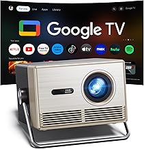 HAPPRUN 3000 ANSI Official Licensed Google TV Outdoor 4K Full HD Projector - Image 1