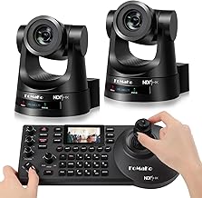 FoMaKo NDI PTZ Camera Bundle, 30X Optical Zoom, NDI 6 & NDI HX3 Certified, AI Auto-Tracking Gen 3, PoE, for Church Worship,BN302 - Image 1