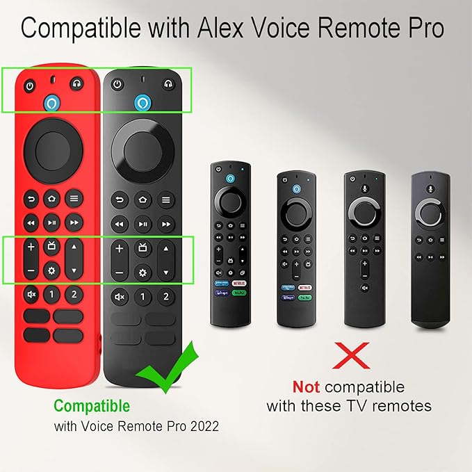 LEFXMOPHY Cover Compatible with Alexa Voice Remote Pro 2022 Case Purple Silicone Protective Protector with Lanyard