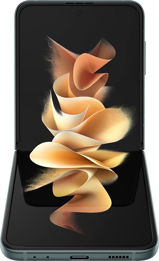 Samsung Galaxy Z Flip 3 5G, US Version, 256GB, Green - Unlocked (Renewed)