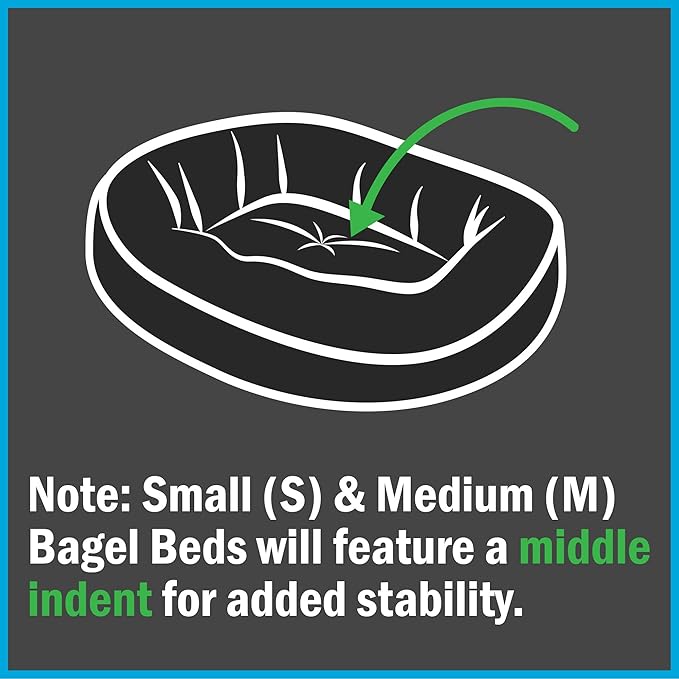Majestic Pet 24 Inch Suede Calming Dog Bed Washable 24x19x7 (Inch) – Cozy Soft Round Donut Dog Bed with Spine Support for Dogs to Rest Their Head - Pet Bed Small – Stone (2025)