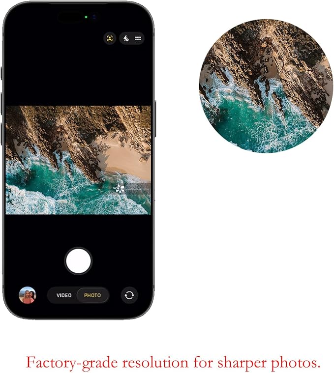 OEM-Grade Quality for iPhone 15 pro max Screen Replacement, Promotion 120Hz AMOLED Display,6.7 inch Featuring 3D Touch LCD Display – Complete Repair Kit with Tools, with Light Sensor Flex