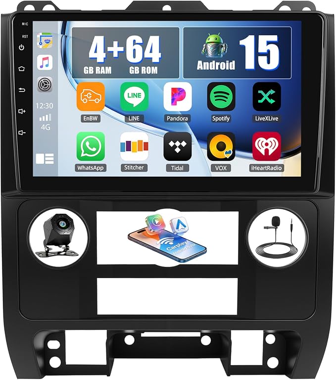 4G+64G Car Stereo for Ford Escape 2007-2012/Mazda Tribute 2007-2012