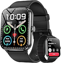 Blackview 2026 Smart Watch (Answer/Make Calls), Fitness Watch for Men and Women with Heart Rate/SpO2/Sleep Monitor/2 Straps, 100+ Sports Modes, IP68 Waterproof Activity Tracker for Android/iPhone - Image 1