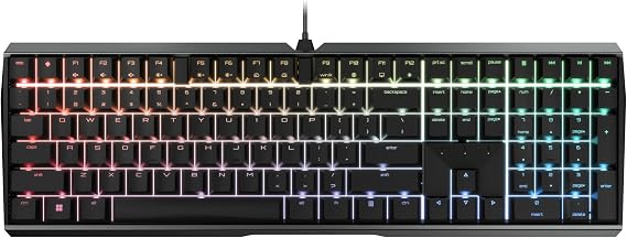 Cherry MX 3.0S Wired Mechanical Gaming Keyboard MX2A Silent RED Switches