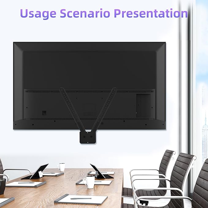 TV Mount for MeetUp HD Video and Audio Conferencing Systems Compatible with Logitech Features Alternating 6mm and 8mm Holes Maximum Size: 55 inches (Diagonal Measurement)