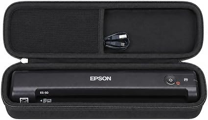 Case for Epson Workforce ES-50 ES-60W Document Scanner (Case Only)