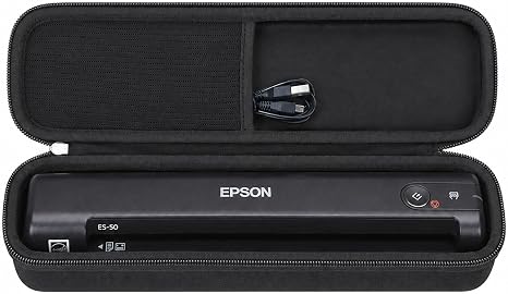Case for Epson Workforce ES-50 ES-60W Document Scanner (Case Only)