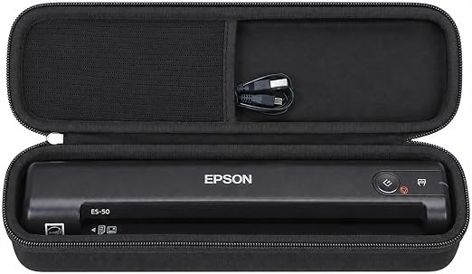 Case for Epson Workforce ES-50 ES-60W Document Scanner (Case Only)