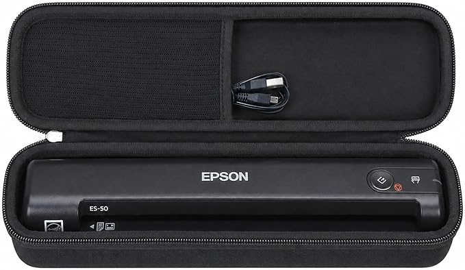 Case for Epson Workforce ES-50 ES-60W Document Scanner (Case Only)