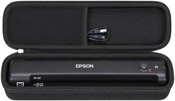 Case for Epson Workforce ES-50 ES-60W Document Scanner (Case Only)