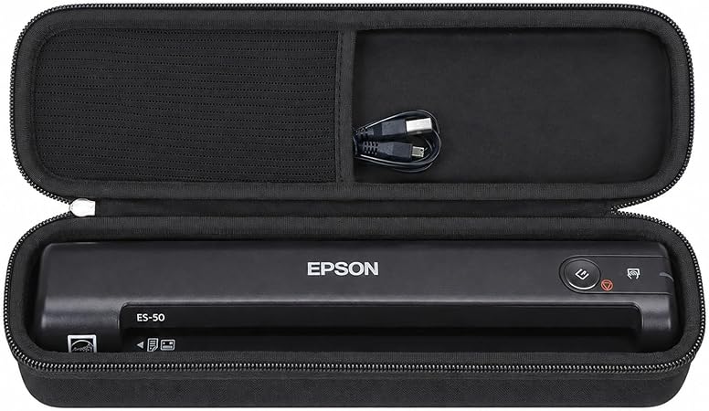 Case for Epson Workforce ES-50 ES-60W Document Scanner (Case Only)