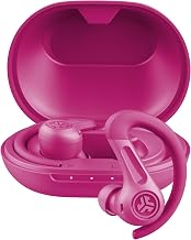 JLab JBuds Sport ANC 4 True Wireless Earbuds, Hybrid ANC, Bluetooth Multipoint, 2-Mic ENC Clear Calls, IP66 Sweatproof, Pink - Image 1