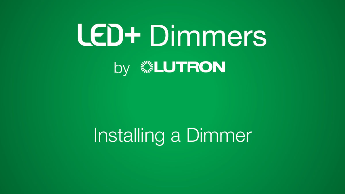 Lutron Diva LED+ Dimmer Switch, Paddle Dimmer, Single Pole/3-way