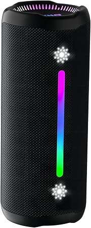 OHAYO Portable Bluetooth Speaker Wireless, 35W Loud, IPX7 Waterproof, Black