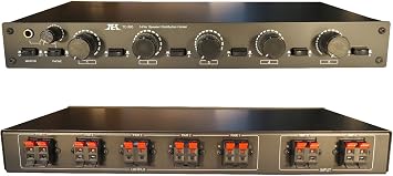 2x5 Matrix Speaker Selector Switch Switcher with Volume Level Control
