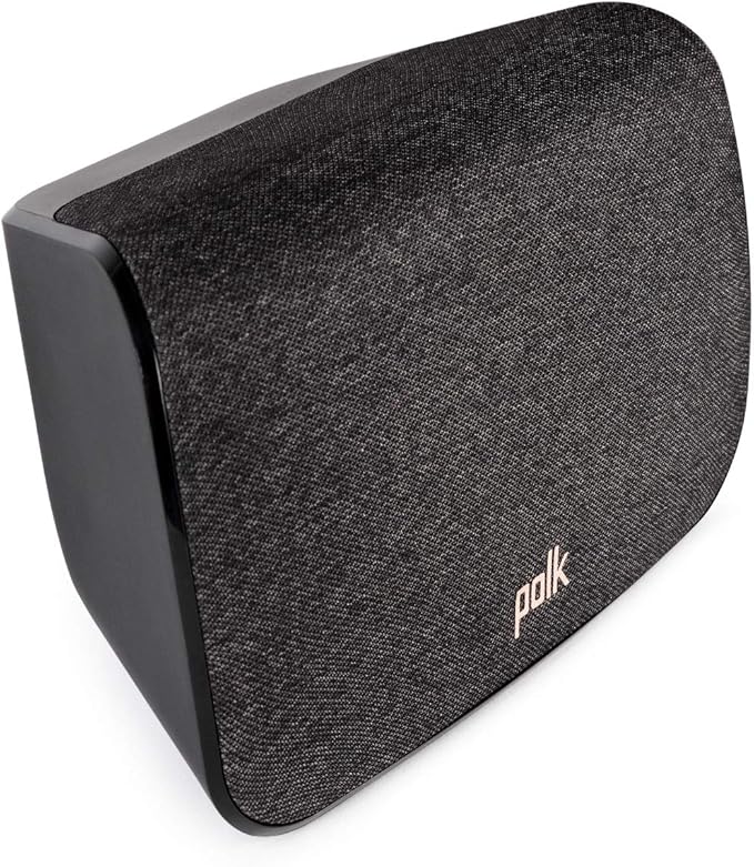 Polk Audio SR2 Wireless Surround Sound Speakers for Select Polk React and Magnifi Bars - Wireless Surround Sound System for TV, Easy Setup, Multiple Placement Options, 2 Count (Pack of 1)
