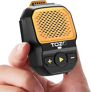 TOZO PM1 Mini Speaker with AI Assistants, Wearable Speaker for Hands-Free