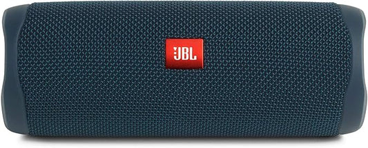 JBL Flip 5 Portable Bluetooth Speaker - Ocean Blue (JBLFLIP5BLUAM) (Renewed)