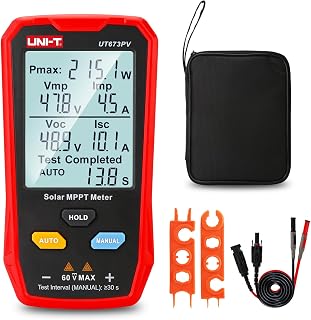 UNI-T UT673PV Solar Panel Tester, Solar MPPT Meter - Image 1