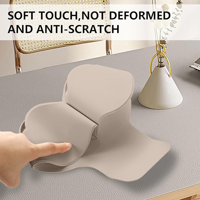 Maxjoy for Apple Airpods Max Smart Case Cover, Soft PU Leather Protective Cover Accessories for Airpod Max with Sleep Mode, Anti-Dust Travel Carrying Case for Airpods Pro Max Headphones, Khaki