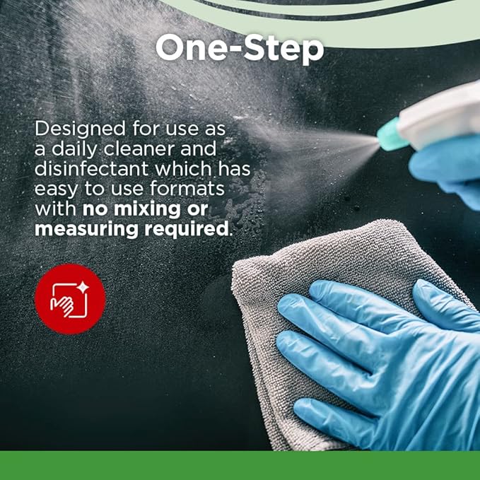Ready To Use, 32 Oz., Multi-Surface, Sanitizing, Disinfectant Cleaner, Hospital Grade