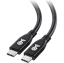 Cable Matters 40Gbps USB4 Cable, Thunderbolt 4/5 Compatible, 6.6ft, Black - Image 1