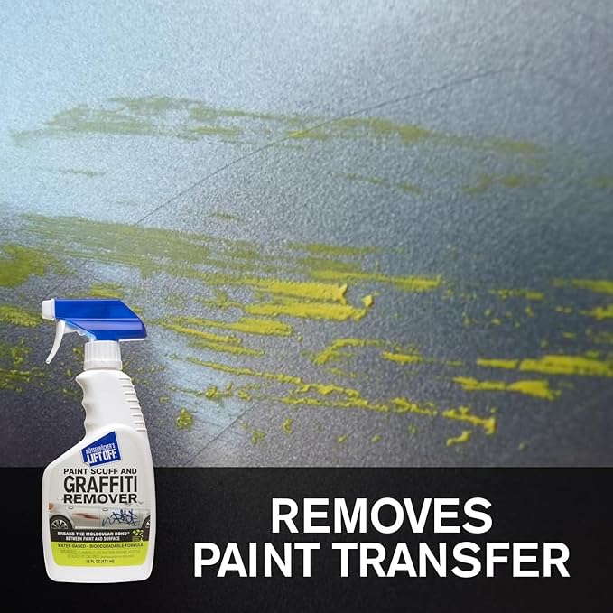 Motsenbocker's Lift Off 45406-6PK Paint Scuff and Graffiti Remover – Easily Removes Paint Scuffs, Spray Paint, and Acrylic from Cars, Trucks, Boats, RVs & More – 16 fl oz (Pack of 6)