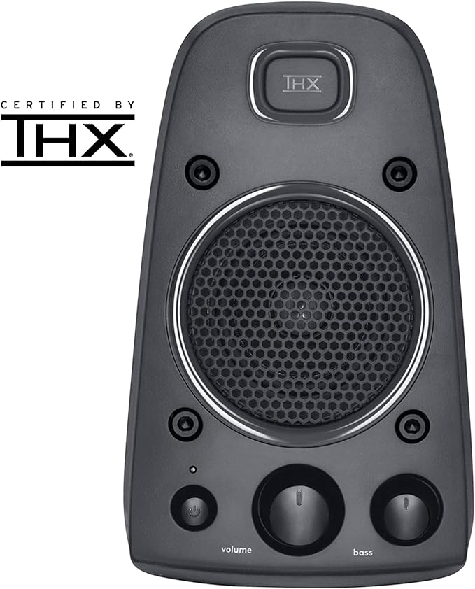 Logitech Z625 Powerful THX® Certified 2.1 Speaker System with Optical Input