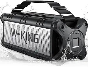 W-KING Bluetooth Speaker 90W Max, IPX6 Waterproof Portable Outdoor Speaker
