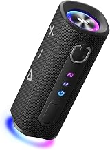 MIATONE Bluetooth Speaker 40W BT 6.0 Outdoor Portable Bluetooth Speakers with 3 EQ,Deep Bass,24H Playtime TWS,IPX7 Waterproof Shower Speakers Bluetooth Wireless Portable Speaker for Party/Beach-Black - Image 1