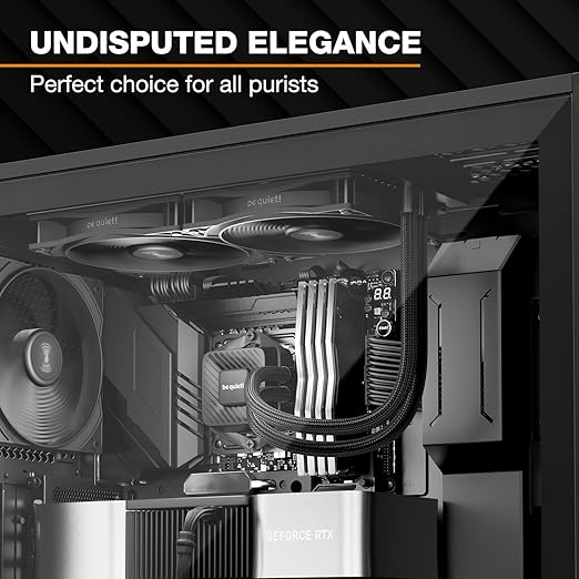 be quiet! Pure Loop 3 280mm All-in-One Water Cooling for Overclocked AMD/Intel Systems, 2X Pure Wings 3 140mm PWM High-Speed Fans, High Static Pressure, Whisper-Quiet PWM Pump
