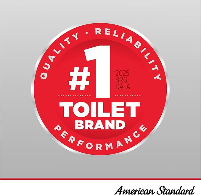 American Standard 2034314.222 Champion 4 One-Piece Toilet with Toilet Seat, Elongated Front, Chair Height, Linen, 1.6 gpf