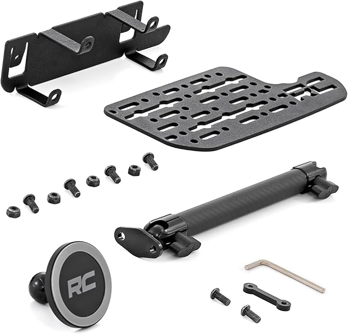 Rough Country Accessory Dash Mount for Ram 1500 (2019??026 w/ 12" Touchscreen) - Phone & Device Mount w/ 10" Arm, Works with MagSafe Devices