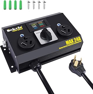 Manual EV Charging Switch, Aluminum Housing, NEMA 10-30 - Image 1