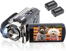 kicteck Video Camera Camcorder Digital Camera Recorder Full HD 1080P 15FPS