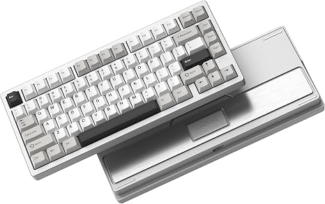 Womier RD75Pro 75% Wireless Gaming Keyboard,Quick Release Aluminum Keyboard