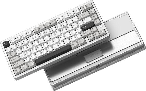 Womier RD75Pro 75% Wireless Gaming Keyboard,Quick Release Aluminum Keyboard