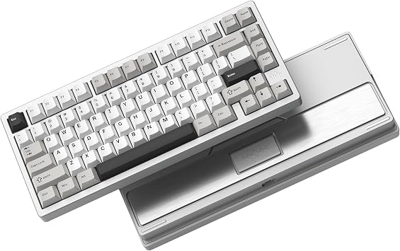 Womier RD75Pro 75% Wireless Gaming Keyboard,Quick Release Aluminum Keyboard