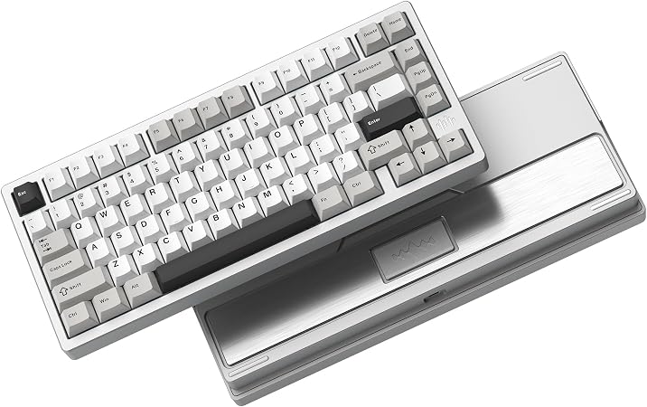 Womier RD75Pro 75% Wireless Gaming Keyboard,Quick Release Aluminum Keyboard