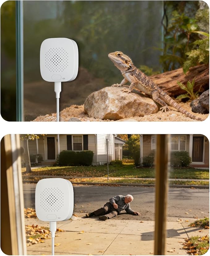 5MP 3K Smart Window Camera, Indoor Safeview Window Cameras for Home Security, 2.4G/ 5G Safe View Security Cameras with Color Night Vision, Person & Car Detection, 2 Way Talk, 24/7 Recording
