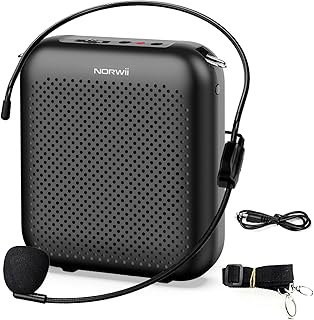 Norwii Voice Amplifiers for Teacher with Headset Microphone and Speaker - Image 1