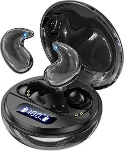 Sleep Earbuds for Side Sleepers, Invisible Flat Tiny Hidden Sleep Earbuds